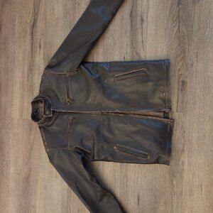 Mens Roadster Leather Jacket